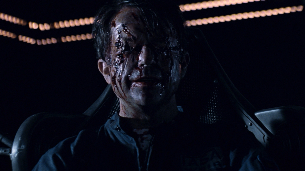 Sam Neill in Event Horizon.