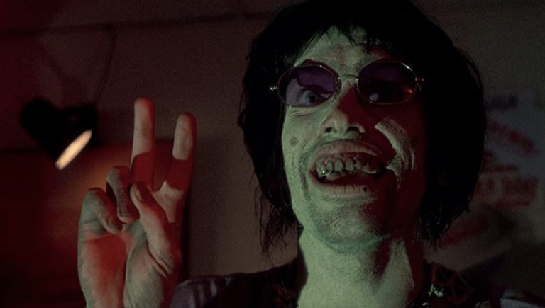 Bill Mosely in The Texas Chainsaw Massacre Part 2 (1986).