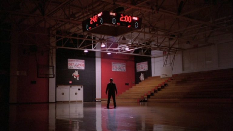 The mysterious killer in the school's gym in Final Exam (1980).