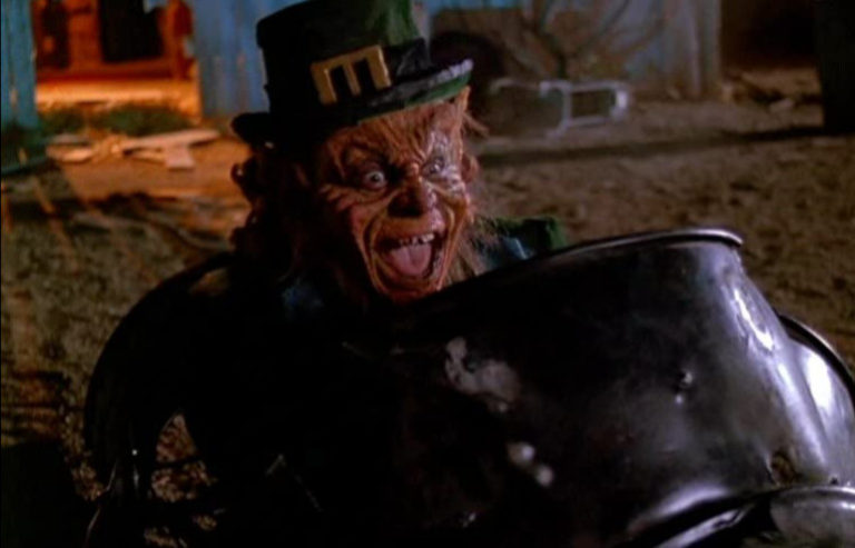 Warwick Davis in The Leprechaun (1993).