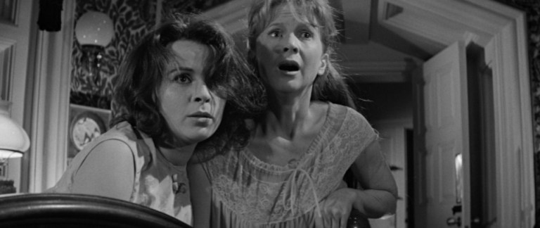 Claire Bloom and Julie Harris in The Haunting (1963).