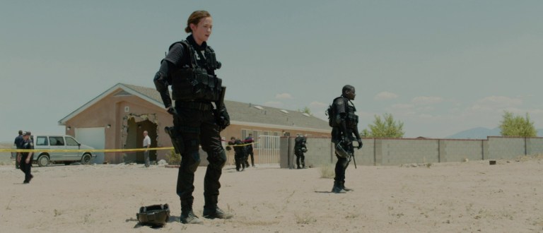 Emily Blunt in Sicario (2015).