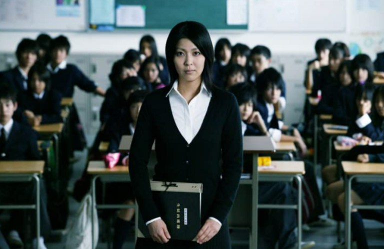 Takako Matsu in Confession (2010).