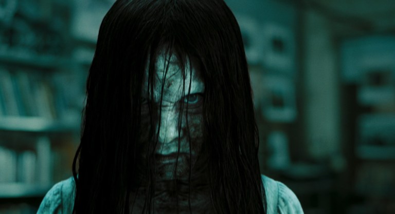 Daveigh Chase as Samara in The Ring.  (2002).