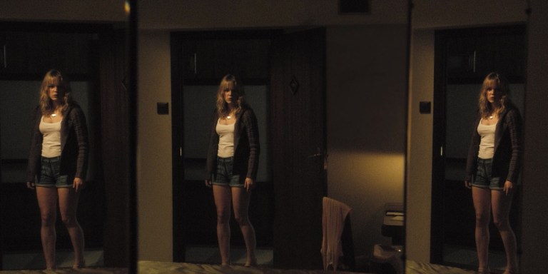 Melissa George as Jess in Triangle (2009).