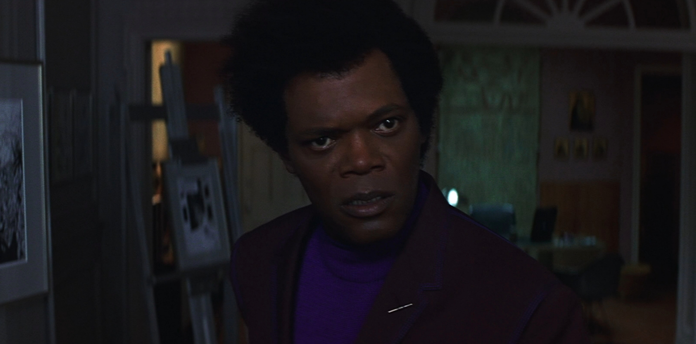 Samuel L. Jackson in Unbreakable (2000).
