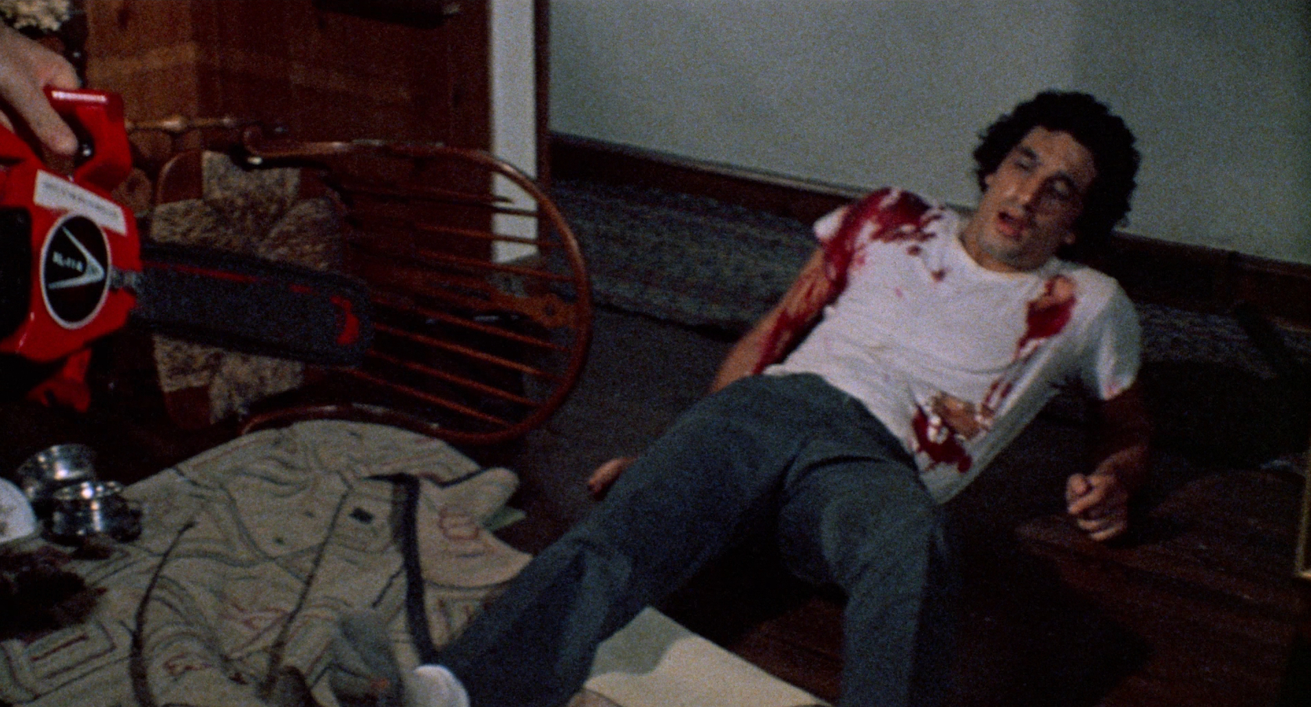 David Hess in The Last House on the Left (1972).
