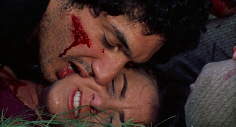 David Hess and Sandra Peabody in The Last House on the Left (1972).