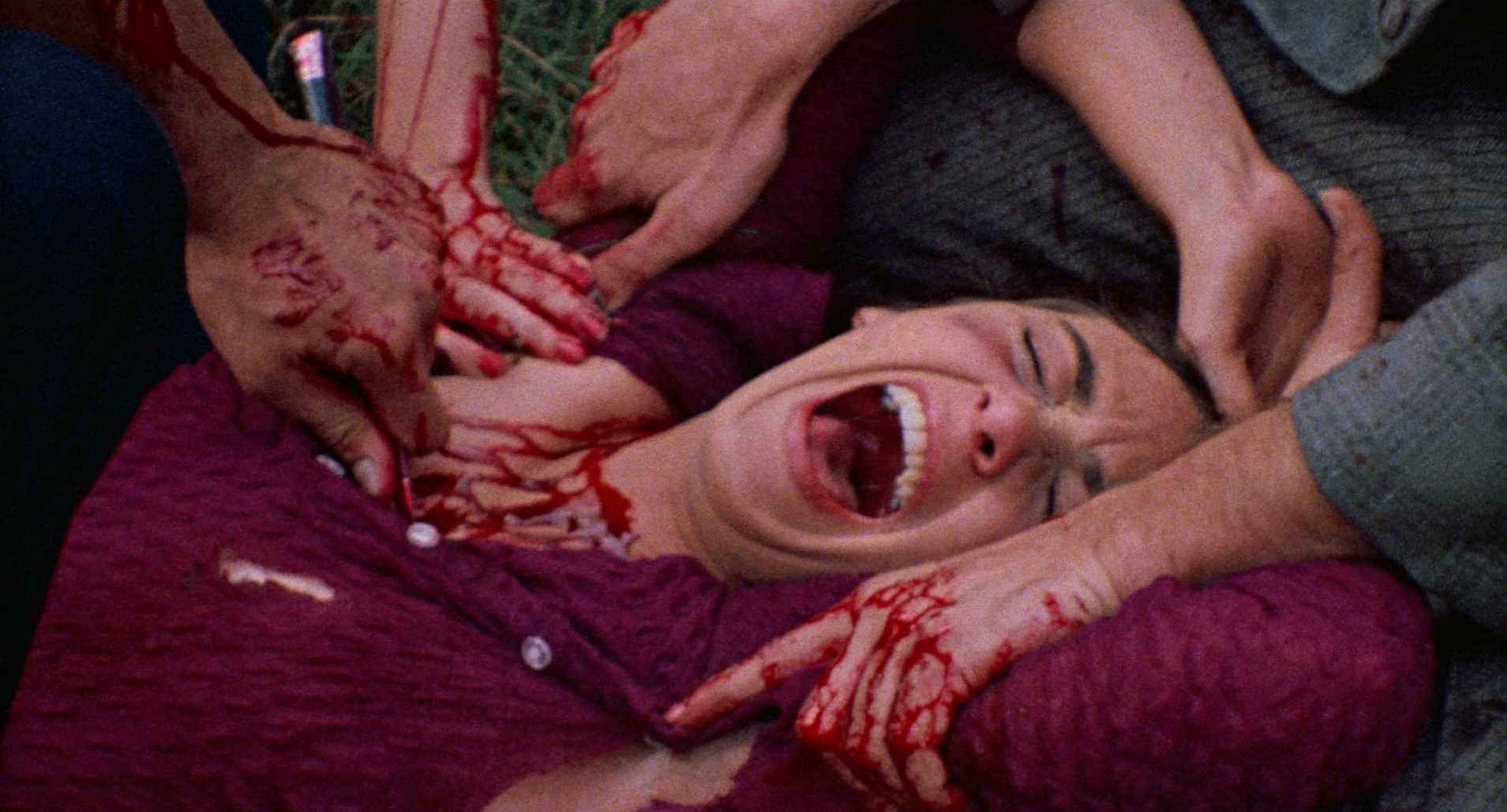 Sandra Peabody in The Last House on the Left (1972).