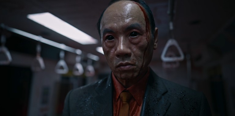The Businessman in The Sadness (2021).
