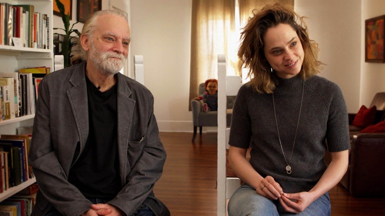 Brad Dourif and Fiona Dourif interviewed for Living With Chucky (2022).