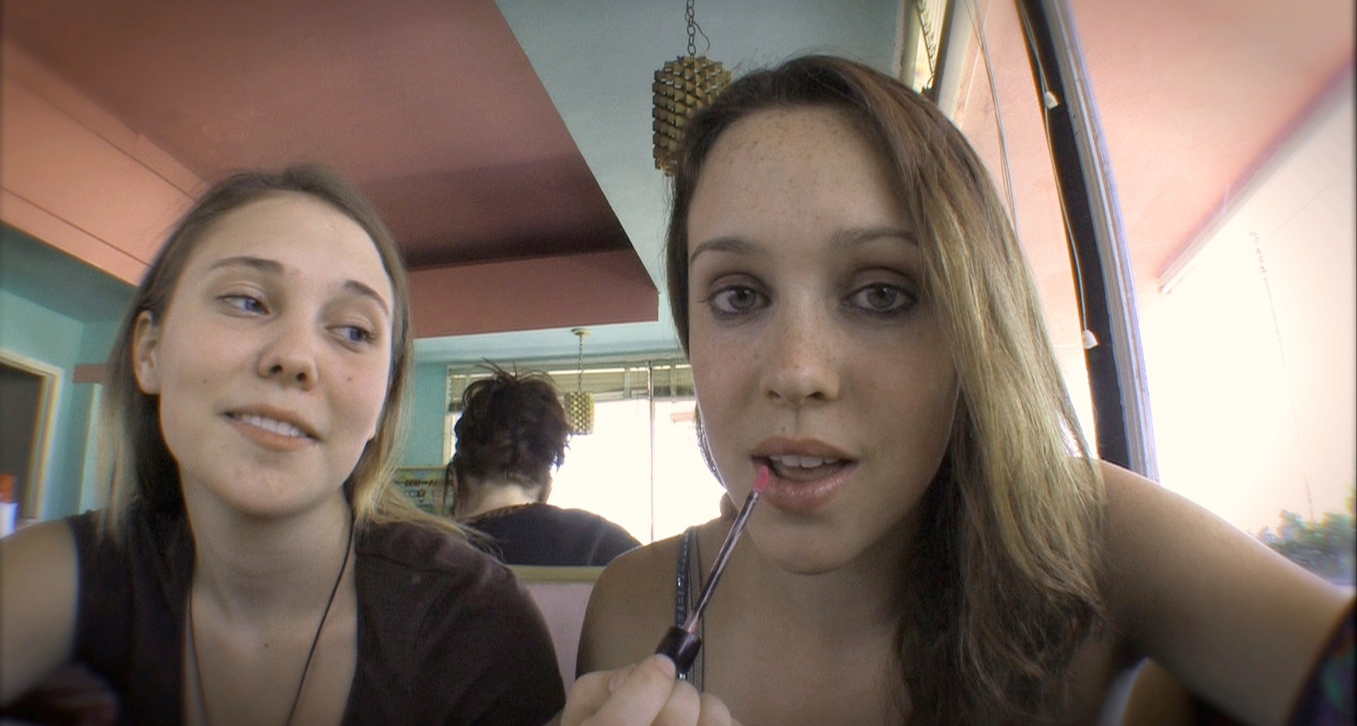 Amber Perkins and Rachel Quinn in Megan is Missing (2011).