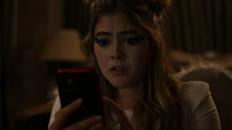 McKaley Miller in You're Killing Me (2023).