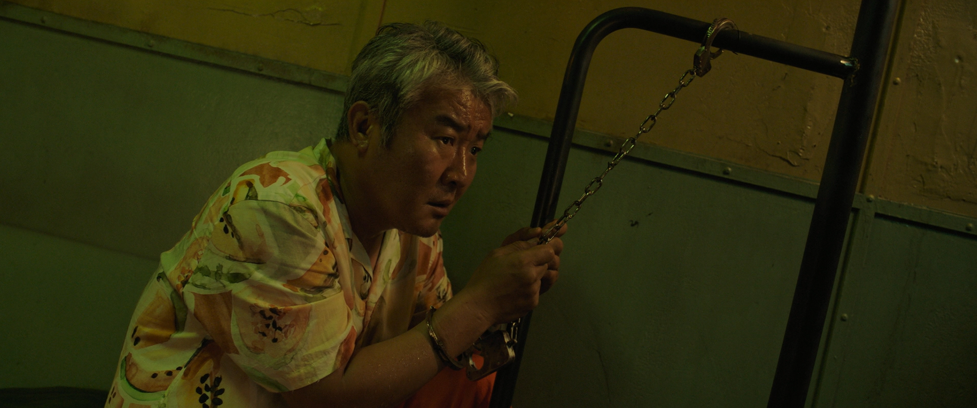 Son Jong-hak as Son Soo-cheol in Project Wolf Hunting (2022).