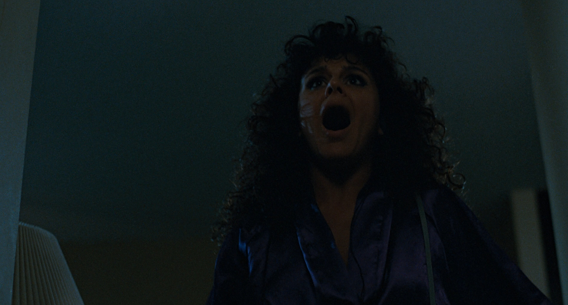Ginger screams in The Terminator (1984).