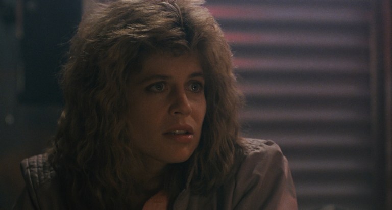 Linda Hamilton as Sarah Connor in The Terminator (1984)