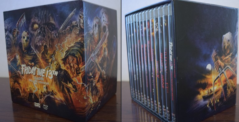 The art of the Scream Factory's Friday the 13th box set.
