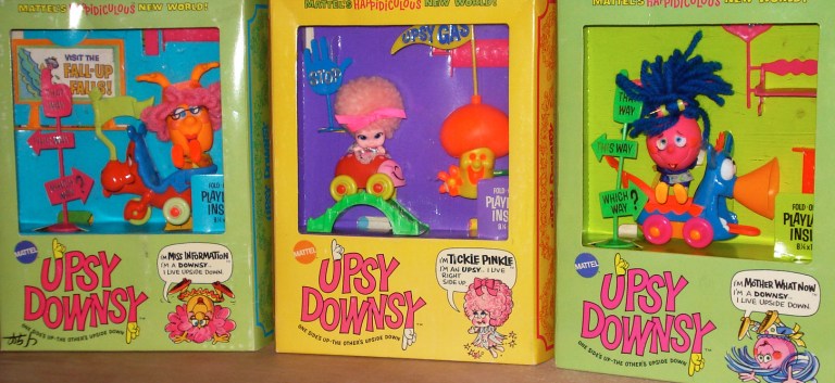 Upsy Downsy toys from Mattel.