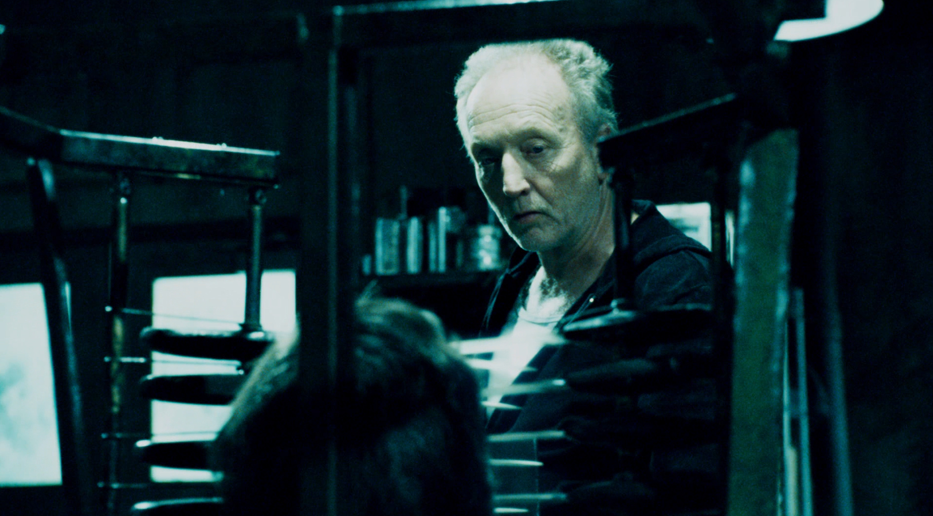 Jigsaw performs his first test in Saw IV (2007).