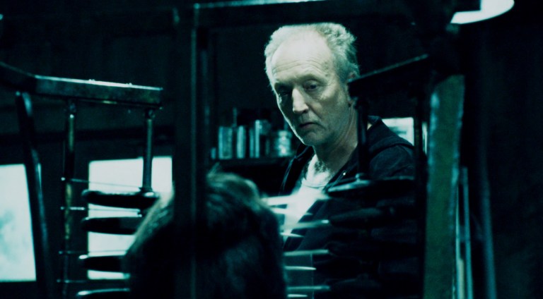 Jigsaw performs his first test in Saw IV (2007).