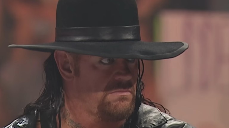 Mark Calaway as The Undertaker.