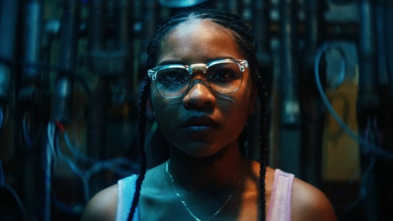 Layla DeLeon Hayes as Vicaria in The Angry Black Girl and Her Monster.