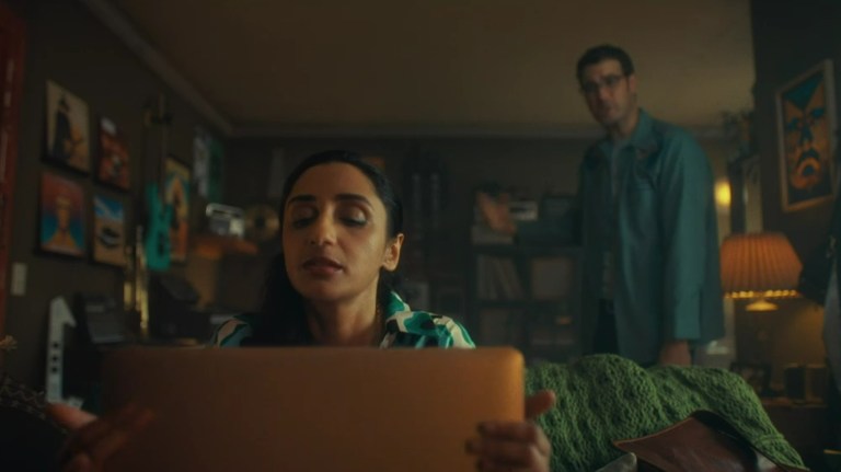 William and Emily argue in Destroy All Neighbors (2024).