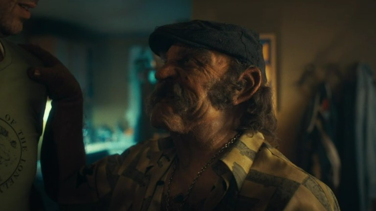 Alex Winter as Vlad in Destroy All Neighbors (2024).