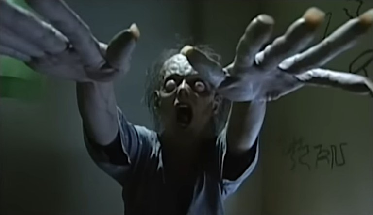 An image from "Long Dream" of the Junji Ito Horror Collection which began airing in July of 2000.