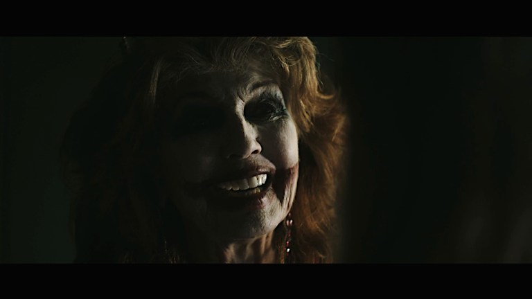 Beth as the Red Queen in Alice in Terrorland.