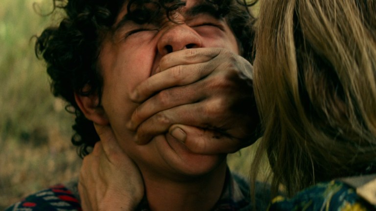 Marcus screams in A Quiet Place Part II (2020).