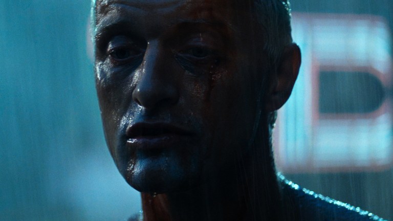 Rutget Hauer as Roy Batty in Blade Runner (1982).