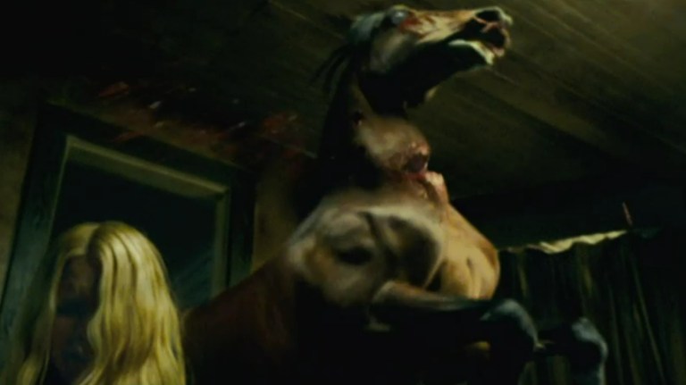 A zombie horse rampages in Blood Creek (2009).