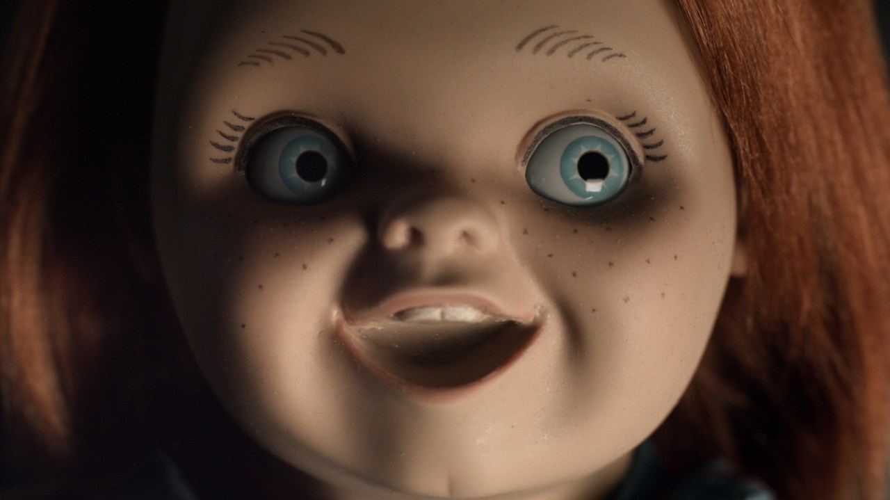 Chucky's new design in Curse of Chucky (2013).