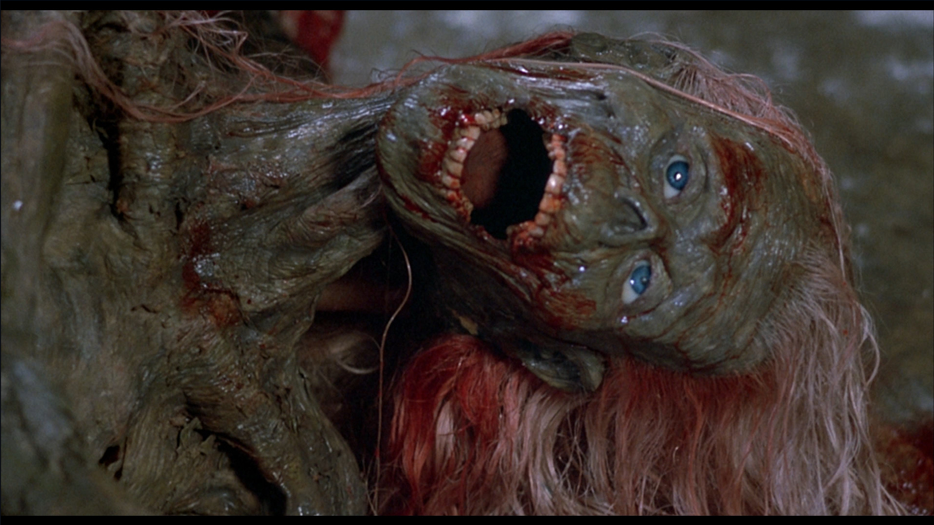 The talkative half-corpse from The Return of the Living Dead (1985).
