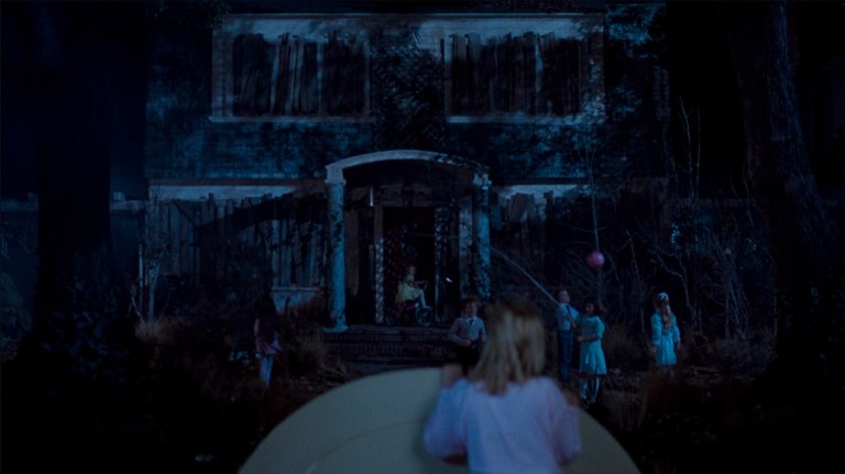 Kristen sees Nancy's house in her dream in A Nightmare on Elm Street 3: Dream Warriors (1987).