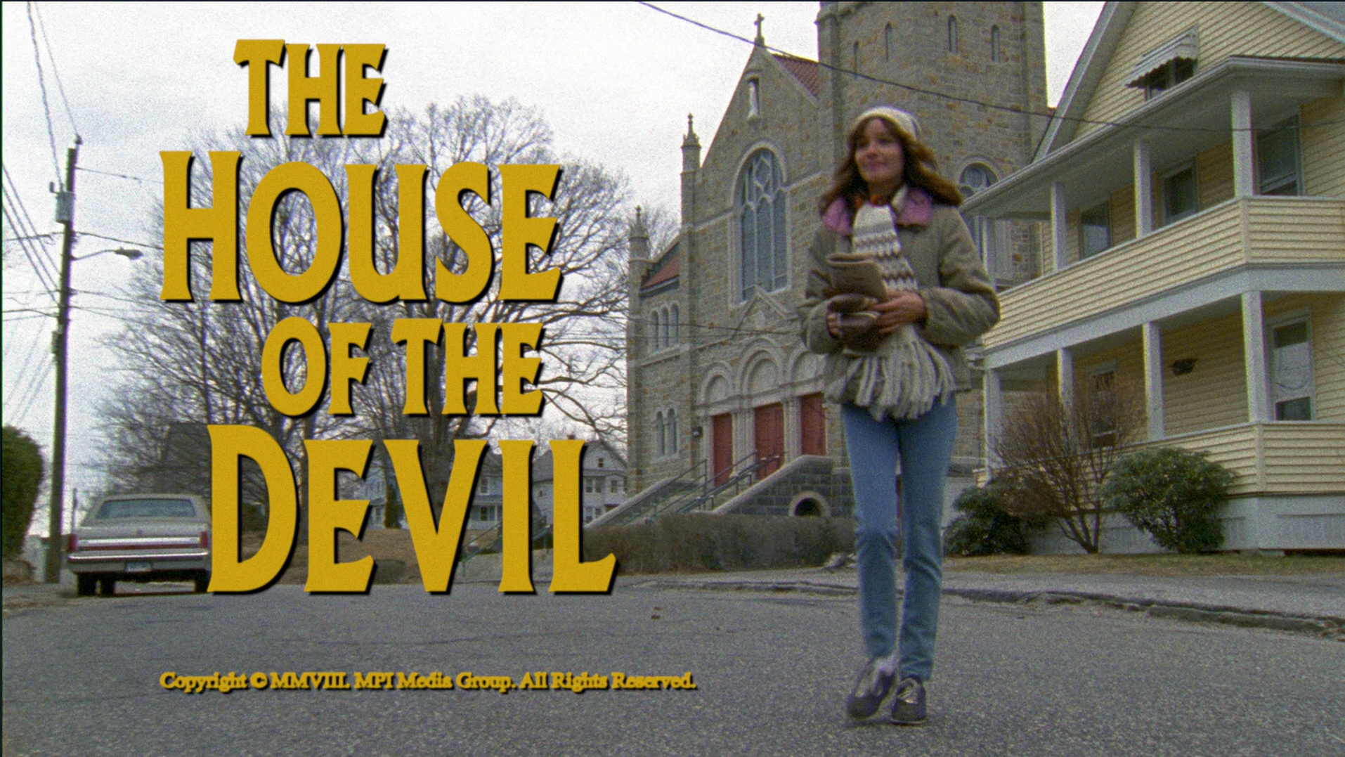 The House of the Devil Title screen.