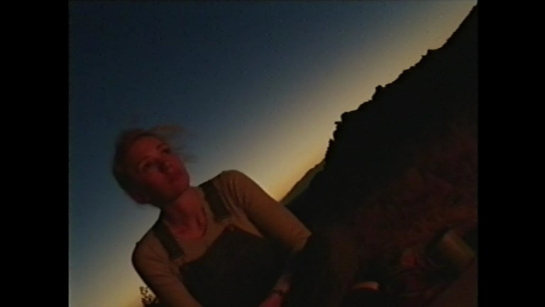 Halley sits in the desert in V/H/S/Beyond (2024).