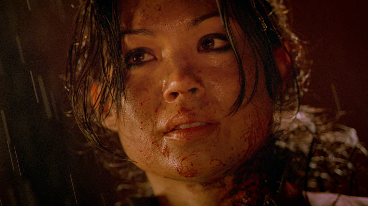 Natalie Mendoza as Juno, the best character in The Descent.
