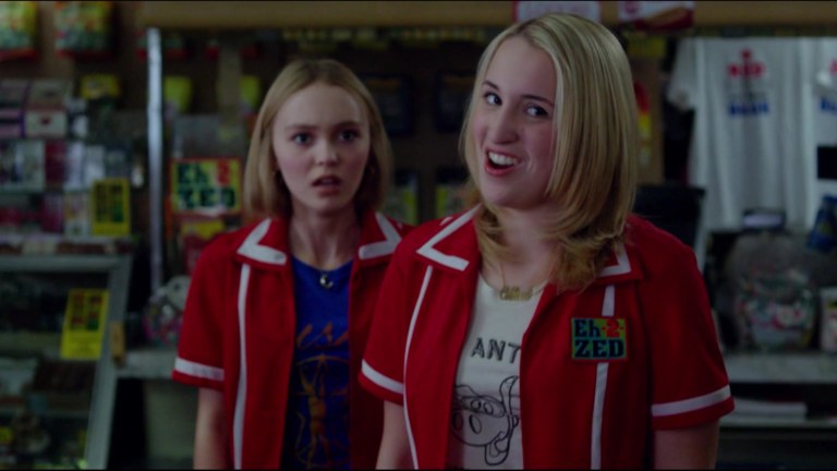 Lily-Rose Depp and Harley Quinn Smith in Yoga Hosers (2016)