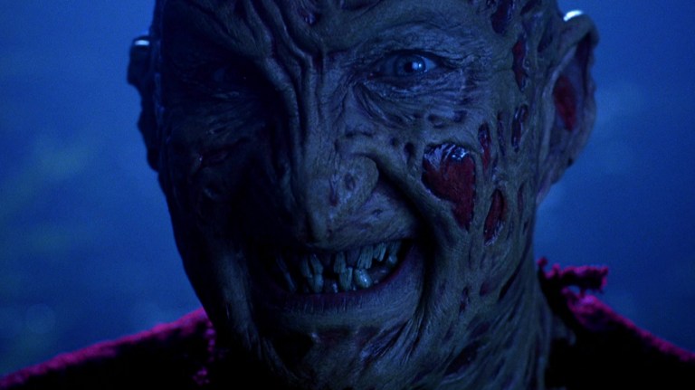 Freddy smiles in Freddy vs. Jason (2003).