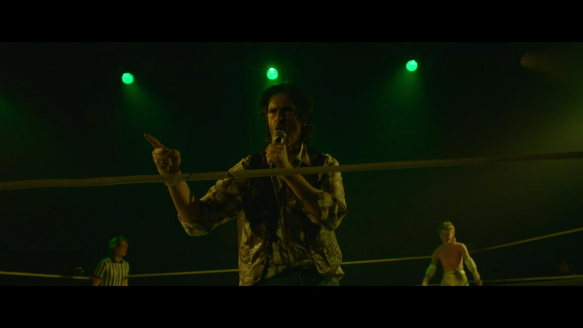 Jonathan Cherry as Rusty in Dark Match (2024).