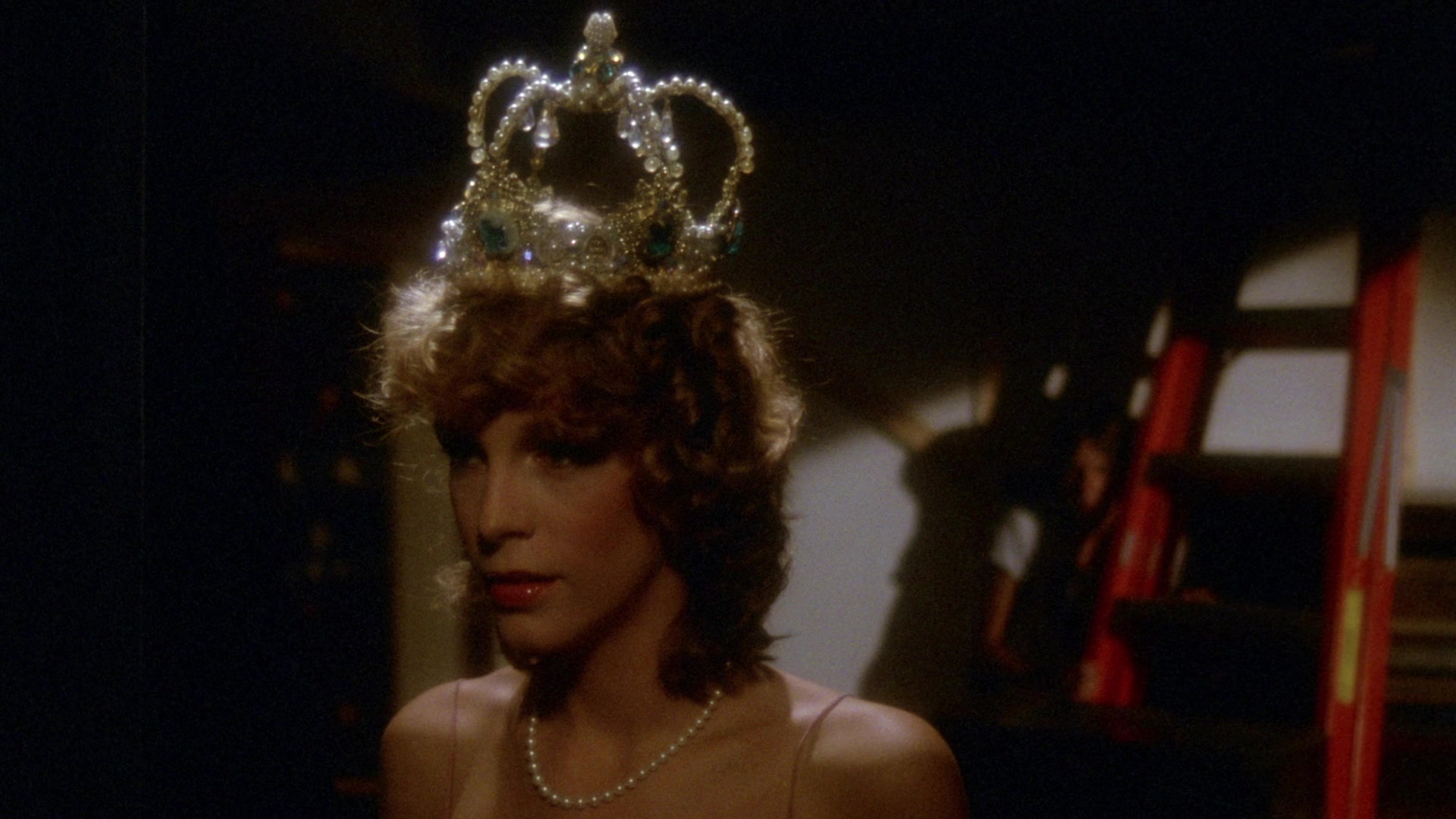 Jamie Lee Curtis in Prom Night (1980).
