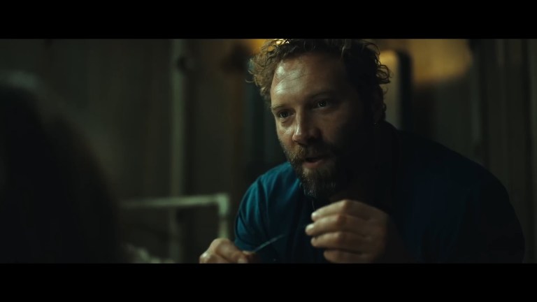 Jai Courtney as Tucker in Dangerous Animals.