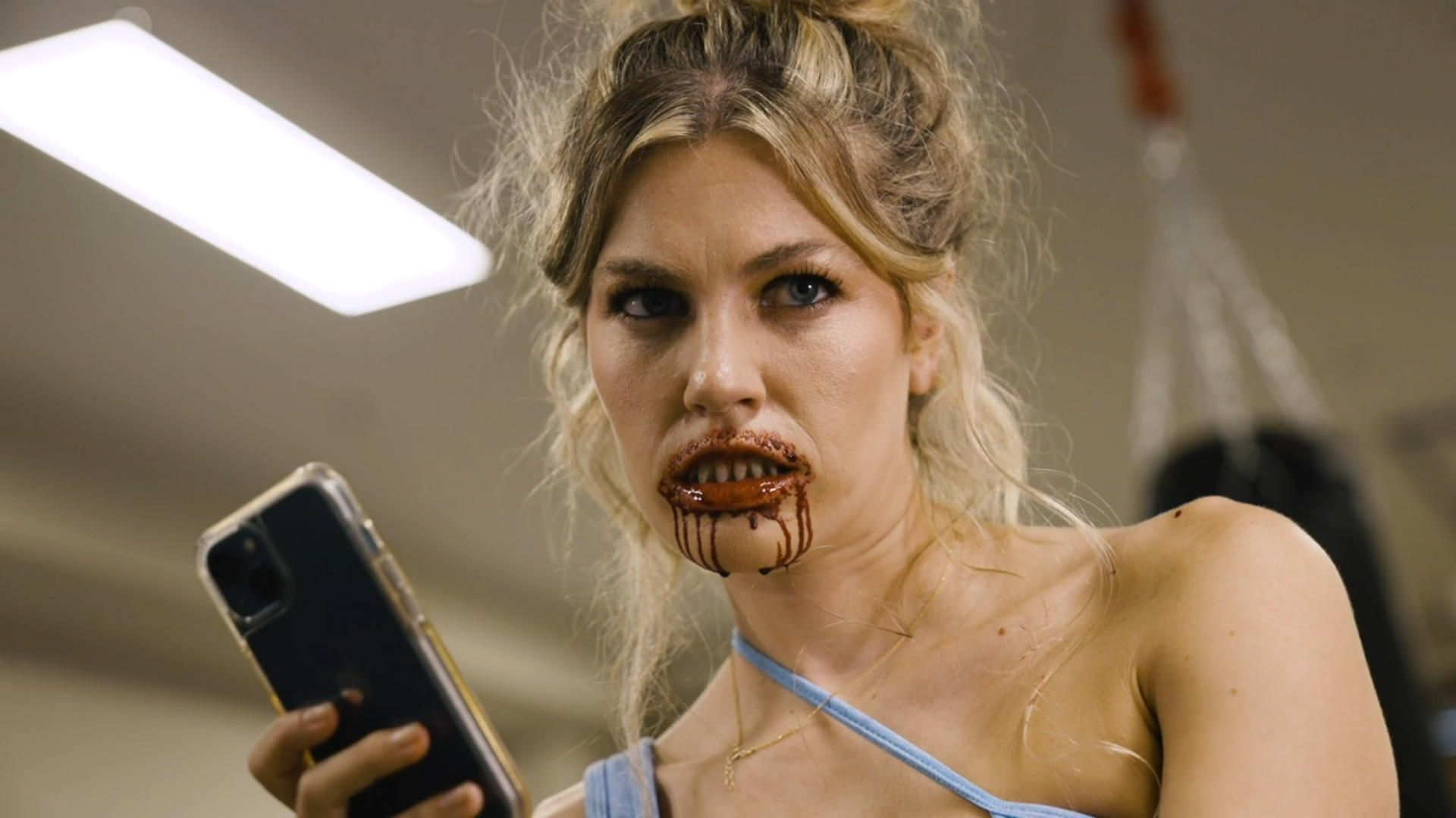 Alexandra Corin Johnston in Shark Girl.
