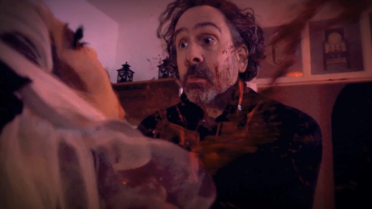Tim Burton as Van Helsing