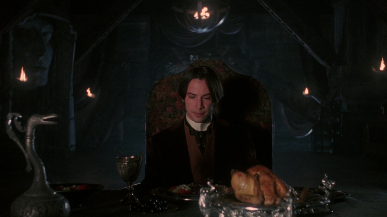 Keanu Reeves in Dracula (1992).