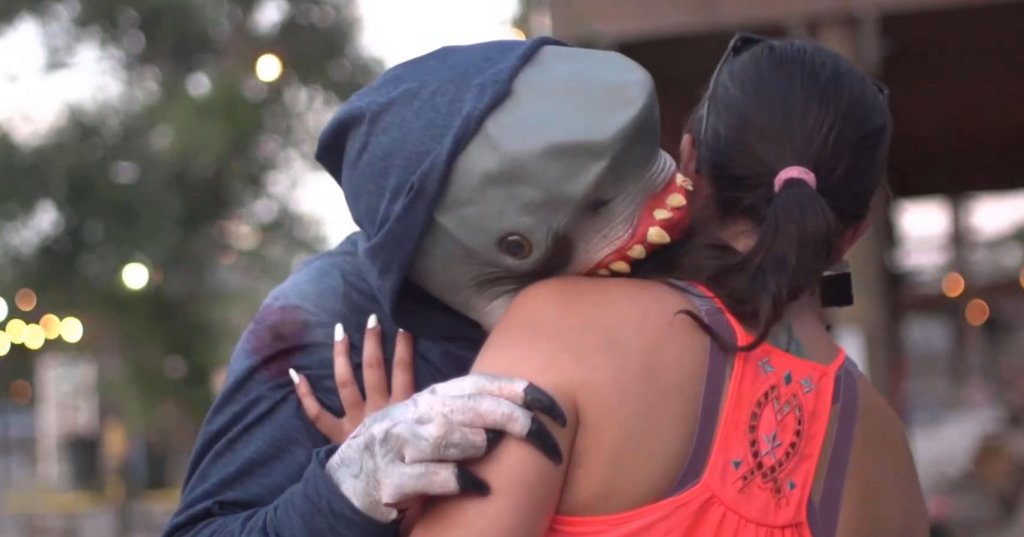 A shark/werewolf Hybrid Terrorizes a Resort Town in the No-Budget Movie 'Wereshark', Now on Fandango at Home